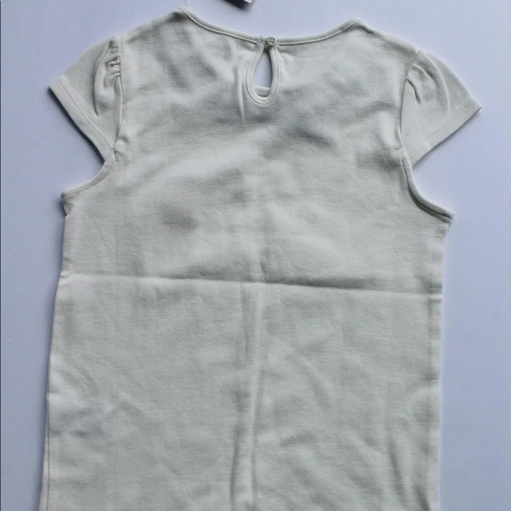 🆕 Gymboree Off White Top. Size 6